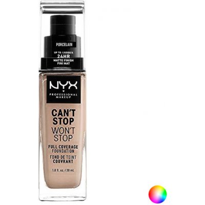 NYX Professional make-up Can't Stop Won't Stop vysoce krycí make-up 06 Vanilla 30 ml