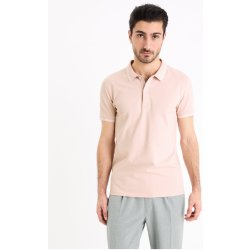 Celio Decolrayeb Starorůžové pánské basic polo tričko