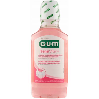 GUM SensiVital ústní výplach pro citlivé zuby 300 ml – Sleviste.cz