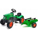 FALK Šlapací traktor 2048AB X Tractor s vlečkou a otevírací kapotou – Sleviste.cz