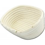 BrandNewCake ošatka na kynutí těsta oválná ratanová 22×15 cm – na 400–600 g těsta – Zboží Dáma