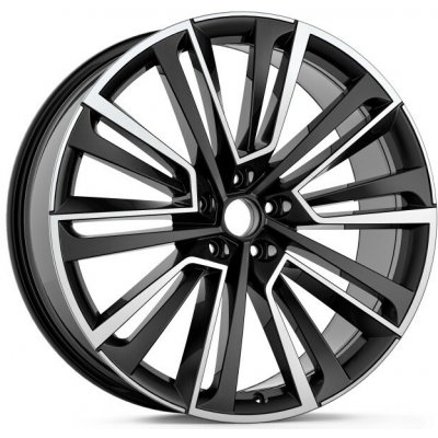 Škoda AQUARIUS 9x21 5x112 ET42 black metallic | Zboží Auto