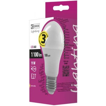 Emos LED žárovka Premium A60 11W E27 Teplá bílá