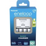 Panasonic Eneloop Basic Charger + 4x Panasonic Eneloop 1900mAh K-KJ51MCC40E – Zboží Živě