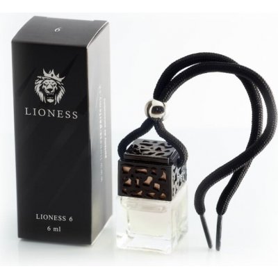 Lioness Bvlgari závěsná vůně do auta ve skleněném flakonu Man in Black – Hledejceny.cz