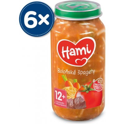 Hami boloňské špagety 10+ 6 x 250 g