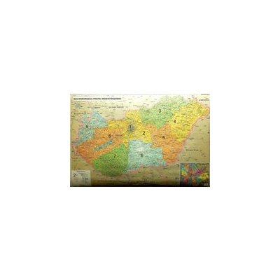 Nástěnná mapa - Maďarsko – Zboží Dáma