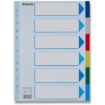 Esselte - polypropylenový rozlišovač - 6 listů – Zboží Dáma