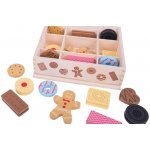 Bigjigs Toys box s dřevěnými sušenkami – Zboží Dáma