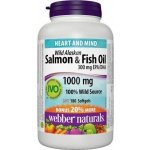 Webber Naturals Omega 3 w Fish Oil Bonus IVO 180 kapslí – Hledejceny.cz