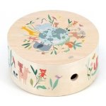 Vilac Dřevěný cajón bubínek Zvířata světa Sarah Betz – Sleviste.cz