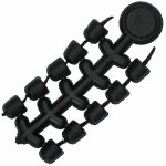 Giants Fishing Zarážka Na Háček Hook Bead For Ronnie Rig Black 20 ks – Zboží Dáma