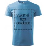 Malfini Basic 129 pánské tričko s vlastním potiskem modrá – Hledejceny.cz