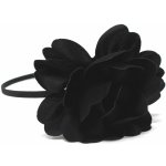 Čelenka s látkovým květem Barva: černá – Zboží Dáma