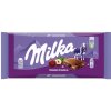 Čokoláda Milka čokoláda mléčná s rozinkami a ořechy 80 g