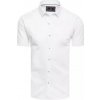 Pánská Košile Dstreet pánská košile s krátkým rukávem bílá KX0988