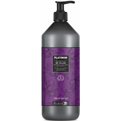 Black Platinum Absolute Blond Shampoo s extraktem s organických mandlí 1000 ml – Zbozi.Blesk.cz