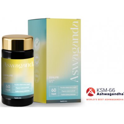 Zenforlife Ashwagandha KSM 66 60 kapslí – Hledejceny.cz