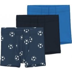 name it boxerky 3-pack tmavý denim