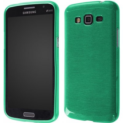 Pouzdro JELLY Case Metallic Samsung G7105 Galaxy Grand2 zelené