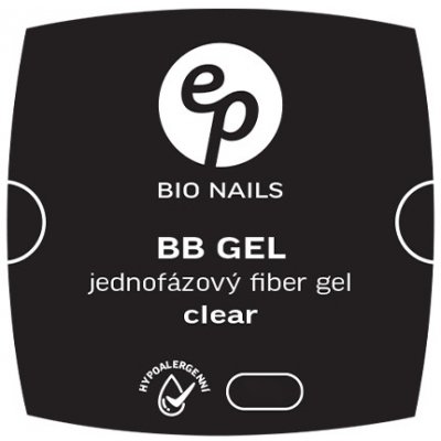 BIO nails BB Fiber CLEAR jednofázový hypoalergenní gel 15 ml