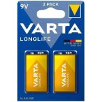 VARTA Longlife 9V 2ks 4122101412 – Zboží Živě