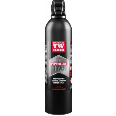 TW1000 Pepřový sprej Jet Titan s automatickým pružinovým uzávěrem 750 ml – Zbozi.Blesk.cz