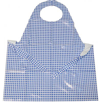 Velkoobchodplus Zástěra na malování káro Modrá – Sleviste.cz