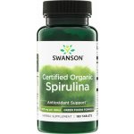 Swanson Certifikovaná Organická Spirulina 500 mg 180 tablet – Hledejceny.cz