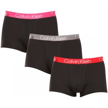 Calvin Klein 3 Pack pánské boxerky černé (NB2970A-GZH)