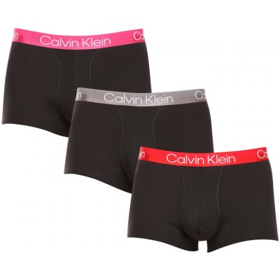 Calvin Klein 3 Pack pánské boxerky černé (NB2970A-GZH)