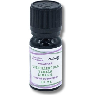Medarek Bystřice Organický esenciální olej TYMIÁN LINALOL 10 ml – Zbozi.Blesk.cz