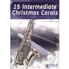 Noty a zpěvník 15 Intermediate Christmas Carols pro altový saxofon a klavír