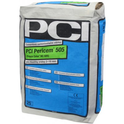 Hmota samonivelační cementová PCI Pericem 505 – 25 kg