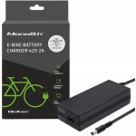 Qoltec Nabíječka pro e-bike 36V 42V 2A konektor 5,5 x 2,1mm – Zboží Dáma