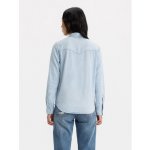 Levi's džínová košile Essential Western 16786-0024 modrá – Sleviste.cz