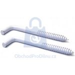 Skoba s vrutem, bílý komaxit 30 - hobby balení, balení 1 ks – Sleviste.cz