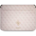 Guess 4G Metal Logo Sleeve MacBook 13" Air růžová GUCS13G4GFPI – Zboží Živě