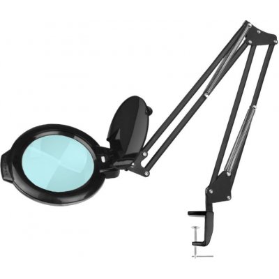 Activeshop Kosmetická lampa Moonlight 8012/5 černá stolní – Zboží Dáma