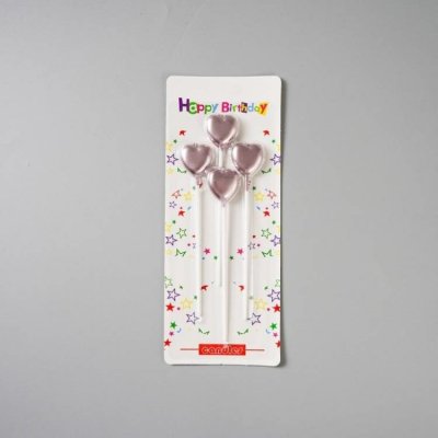 Dortisimo Svíčky Srdce fialové – Sleviste.cz