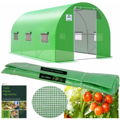 Focus Garden fóliový tunel PE 2,5 x 4 m 140 g/m² zelená – Hledejceny.cz