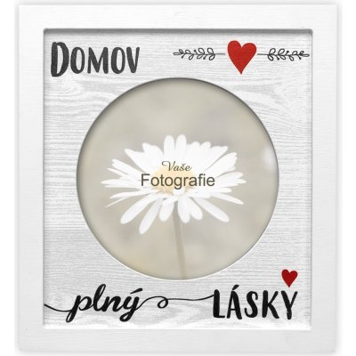 Nekupto Fotorámeček čtvercový - Domov plný lásky – Hledejceny.cz