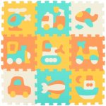 Wiky Puzzle pěnové doprava 9 ks – Zboží Mobilmania