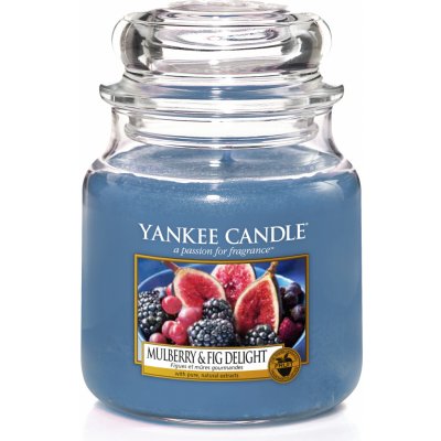 Yankee Candle Classic Mulberry & Fig Delight 411 g – Zboží Dáma