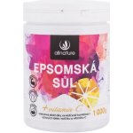 Allnature Epsomská sůl s vitamínem C 1000 g – Zboží Dáma