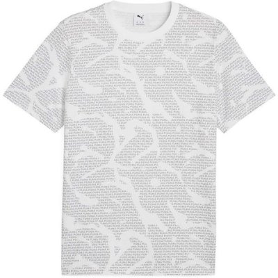 Puma ESSENTIALS LOGO LAB AOP TEE pánské triko šedá – Hledejceny.cz