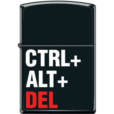 Zippo Ctrl Alt Del 26187 – Zboží Mobilmania