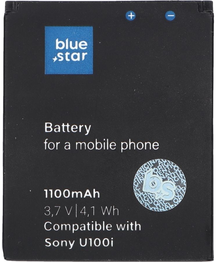 BlueStar Sony Ericsson U100 Yari, J10i, J10i2 Elm - 1100mAh