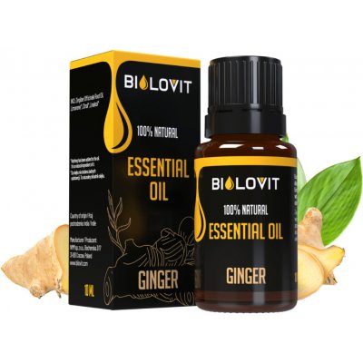 Bilovit Esenciální olej Zázvor 10 ml – Hledejceny.cz