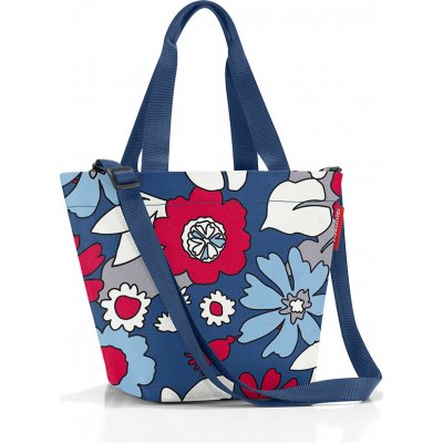 taška a kabelka Reisenthel Shopper XS Florist indigo – Zboží Mobilmania
